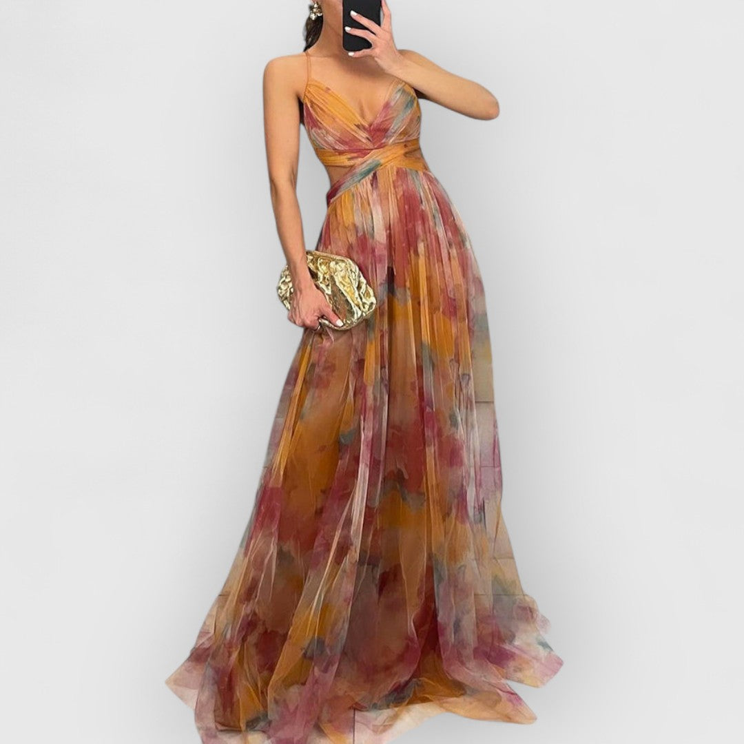 Verity | Robe maxi à imprimé floral