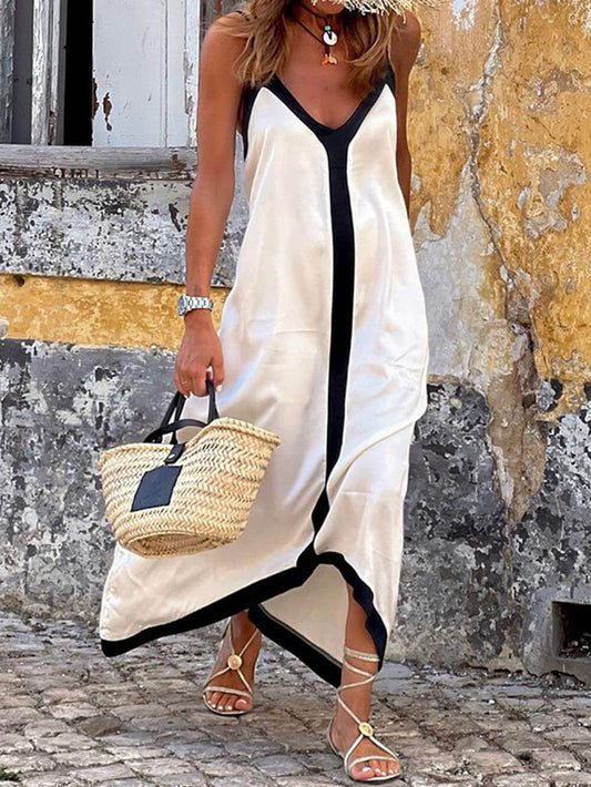 Maxine | Robe Maxi Sans Manches Douce