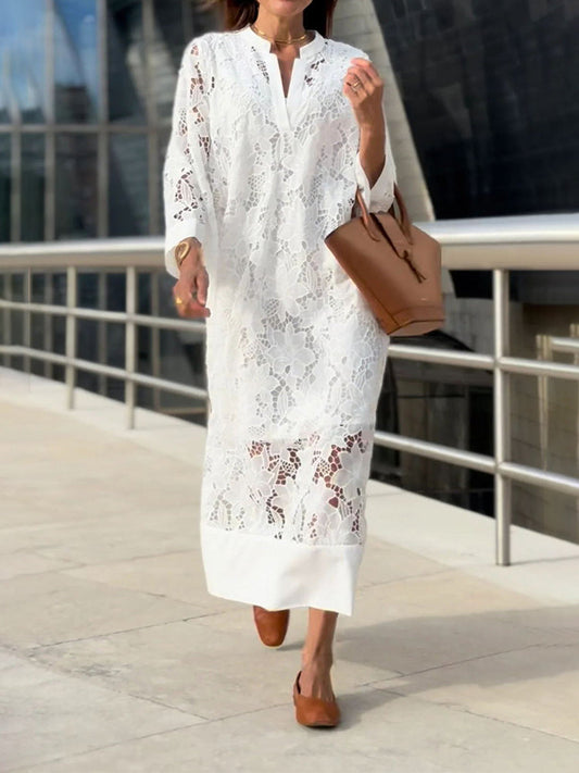 Sophie | Robe Élégante à Bordures