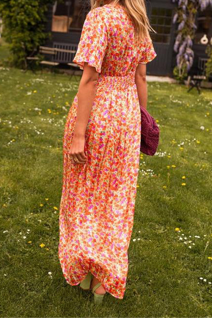 Ruth | Robe Longue à Col en V