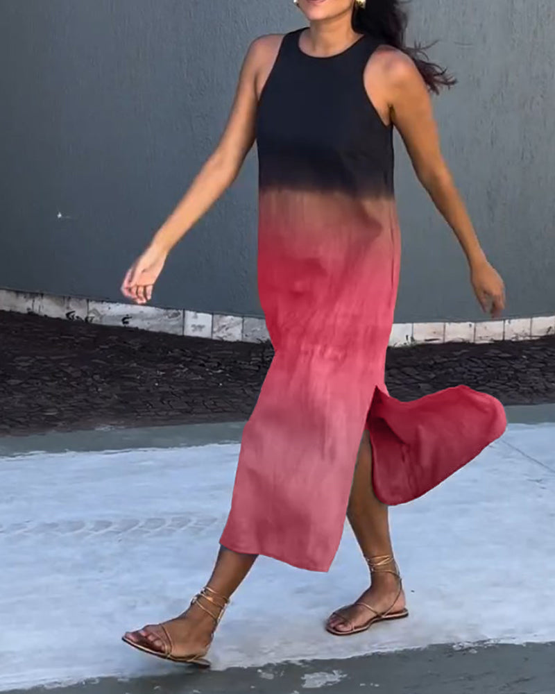 Camille | robe sans manches classique