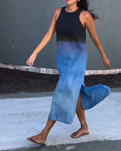 Camille | robe sans manches classique