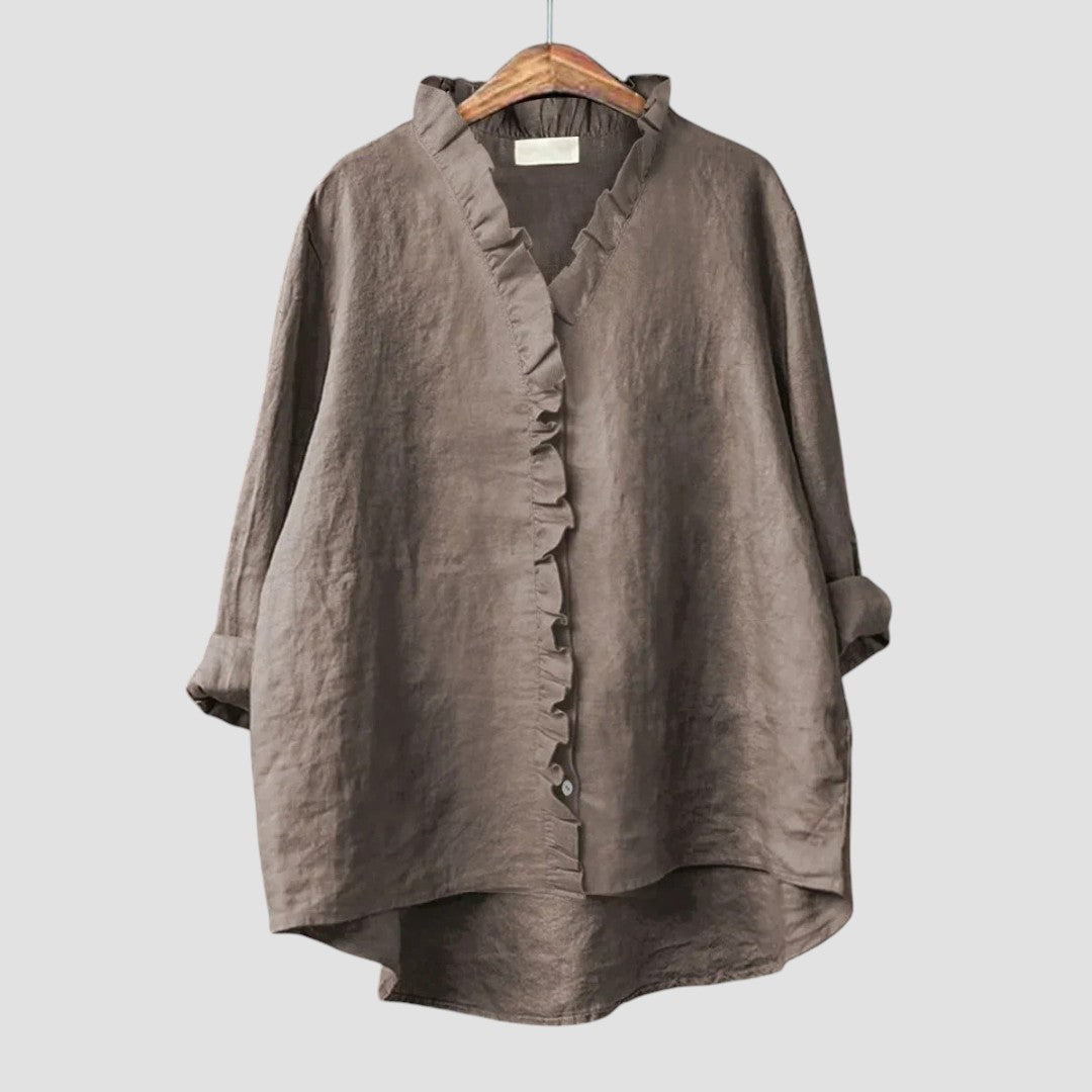 Sanela | Chemisier léger aux détails raffinés