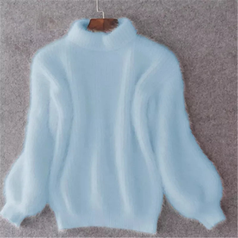 Jessica | Pull Roulé Élégant Froid