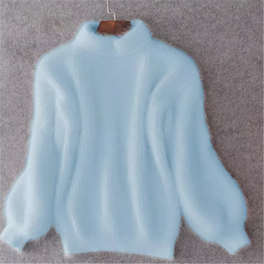 Jessica | Pull Roulé Élégant Froid