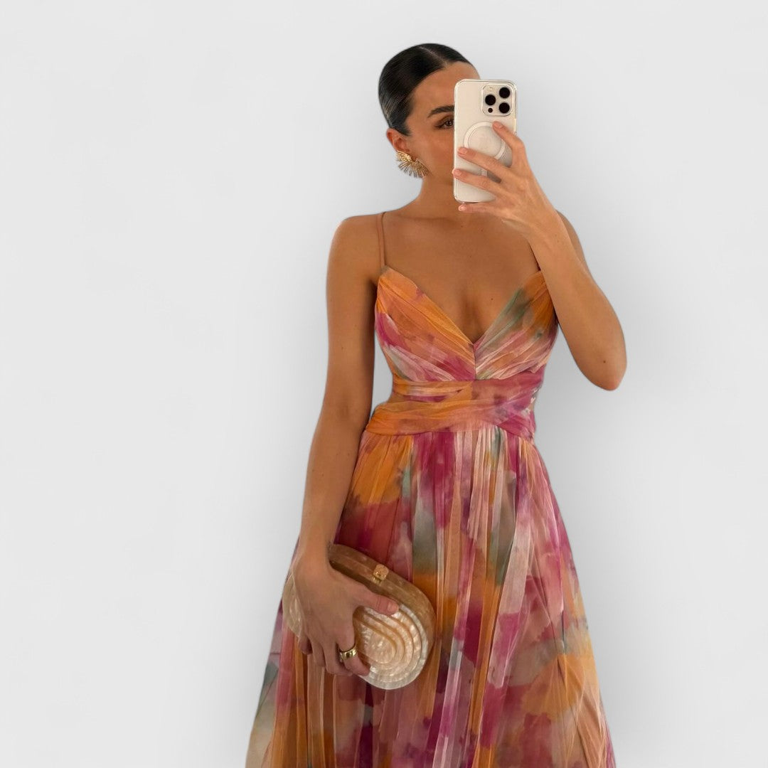 Verity | Robe maxi à imprimé floral