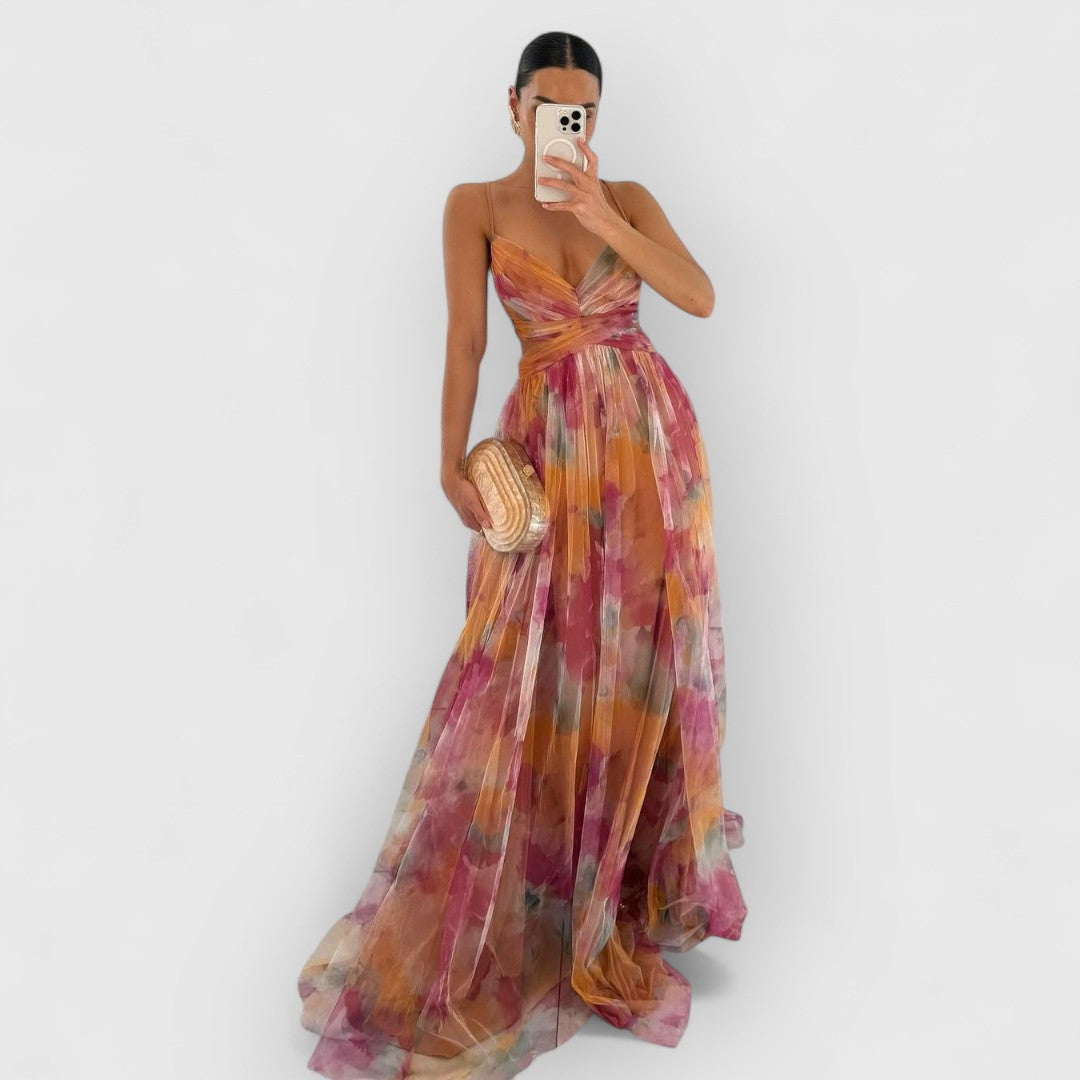 Verity | Robe maxi à imprimé floral