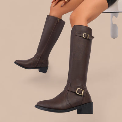 Ruth & Eleanor™ | Bottes élégantes jusqu'au genou