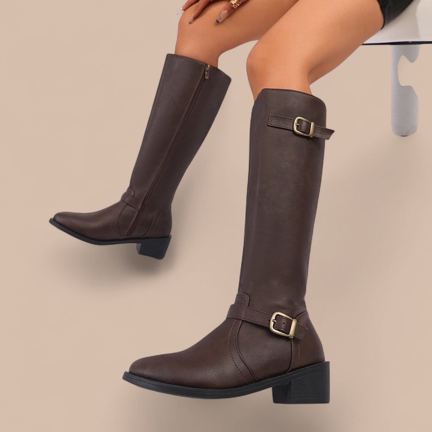 Ruth & Eleanor™ | Bottes élégantes jusqu'au genou