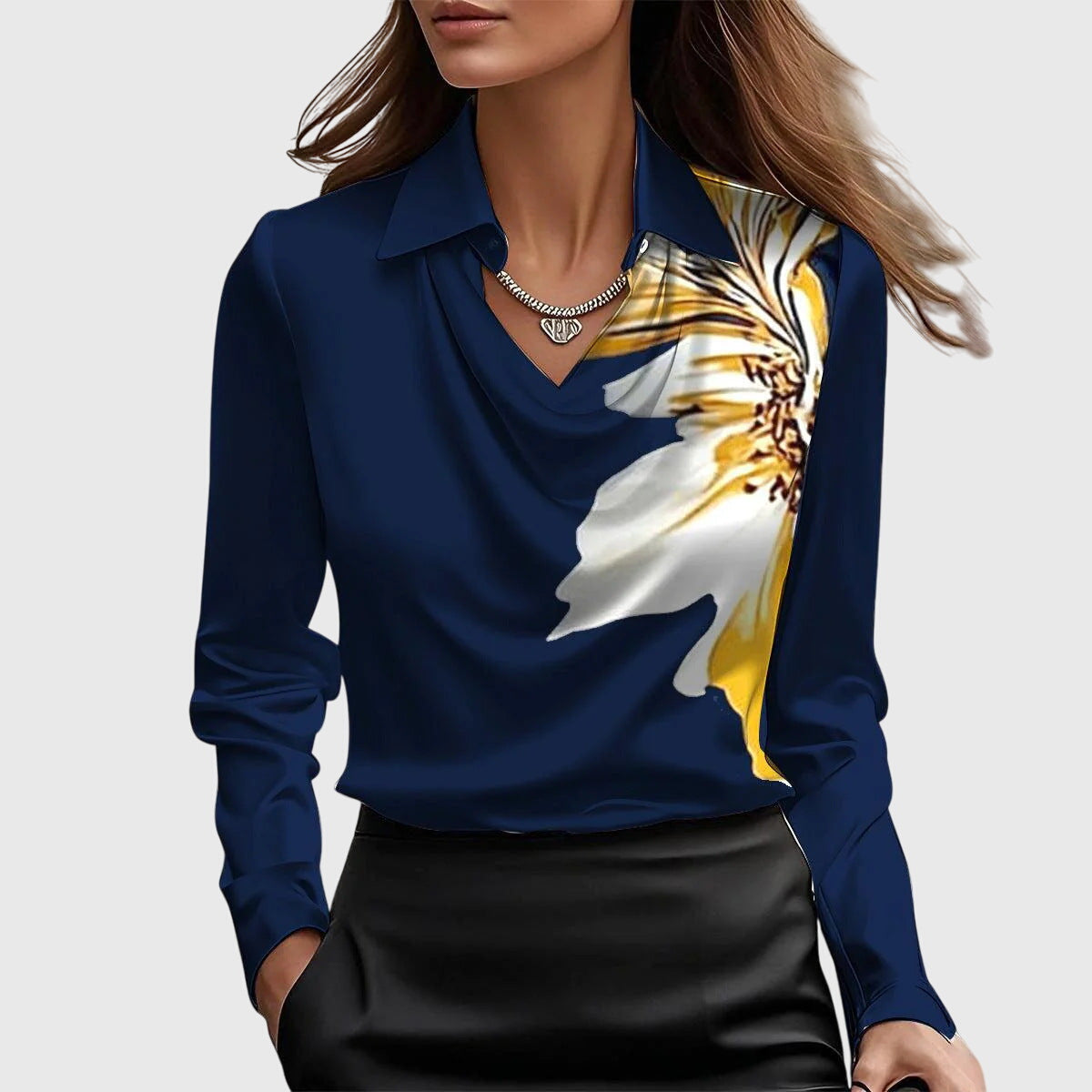 Brooklyn | Élégante Blouse en Satin