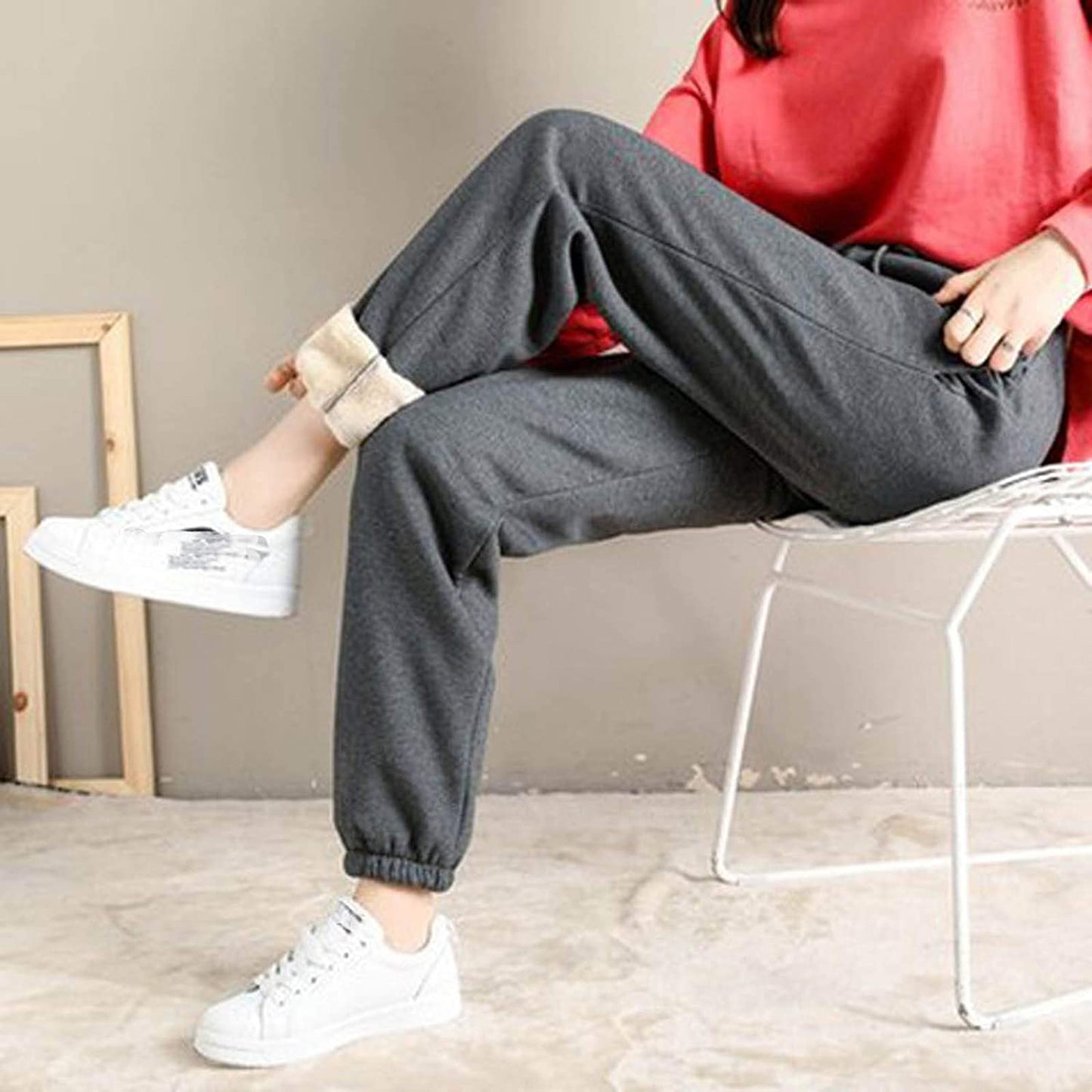 Caroline | Pantalons de jogging en polaire chaude pour femmes