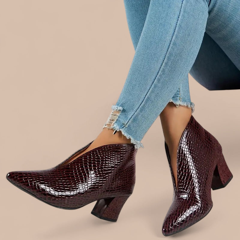 Ruth & Eleanor™ | Bottines à Talons Aiguille pour Femmes