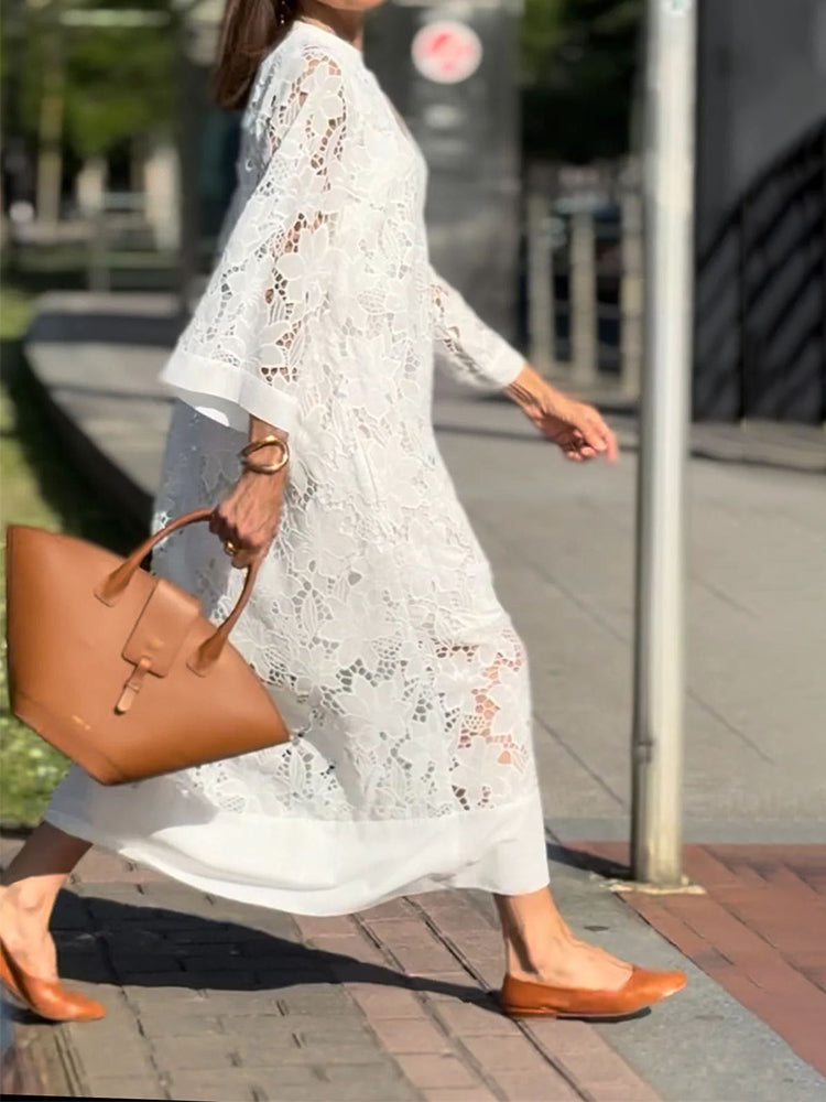 Sophie | Robe Élégante à Bordures