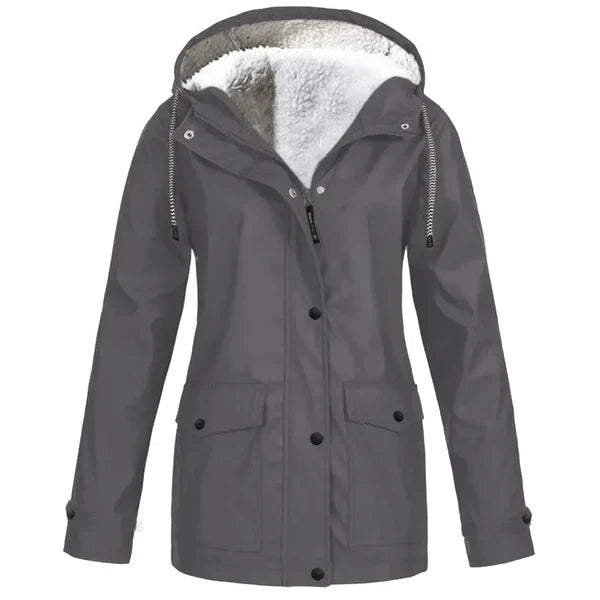 Julliete | Veste d'extérieur élégante avec capuche