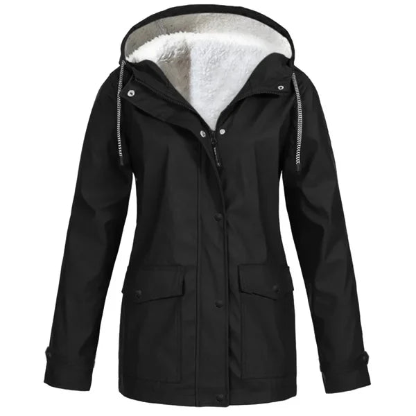 Julliete | Veste d'extérieur élégante avec capuche