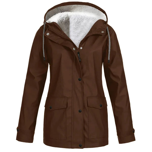 Julliete | Veste d'extérieur élégante avec capuche