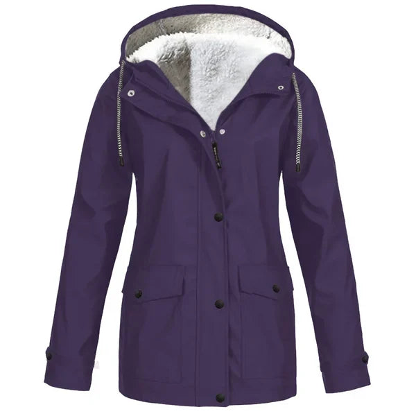 Julliete | Veste d'extérieur élégante avec capuche