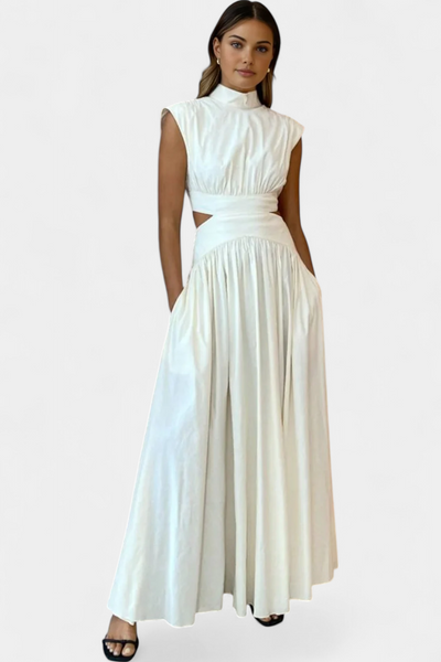 Bérénice | Ensemble robe fendue sur le côté