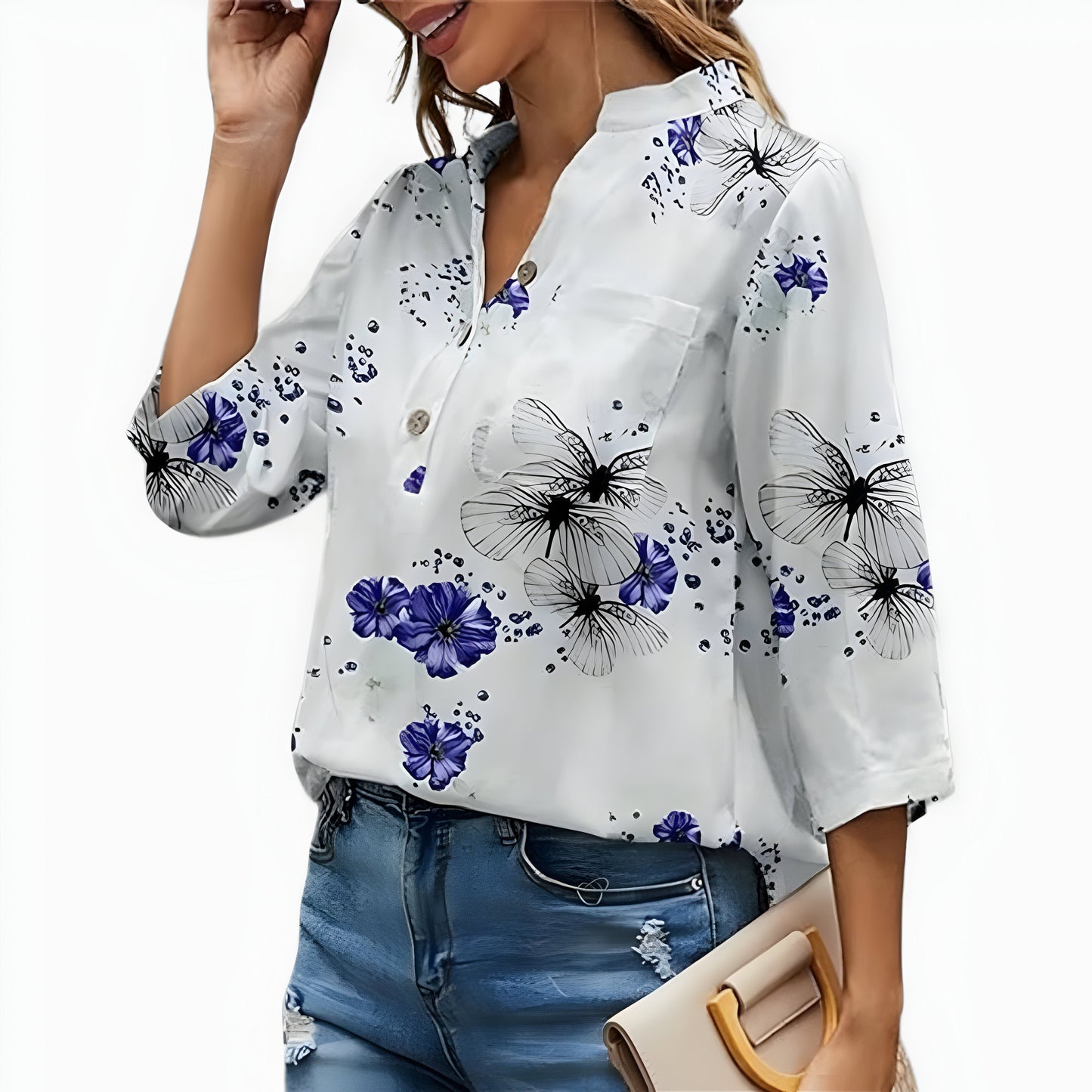 Mireille | Blouse Élégante