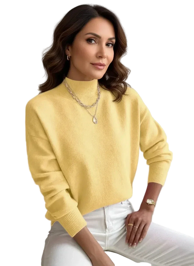 Chloe | Pull Col Roulé Élégant et Confortable