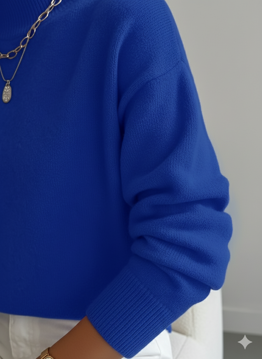 Chloe | Pull Col Roulé Élégant et Confortable
