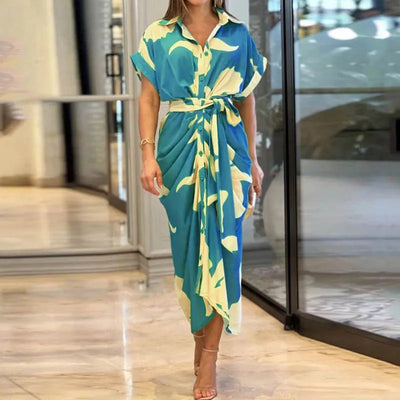 Amalia | Robe Maxi Enveloppe de Luxe (Presque épuisé)