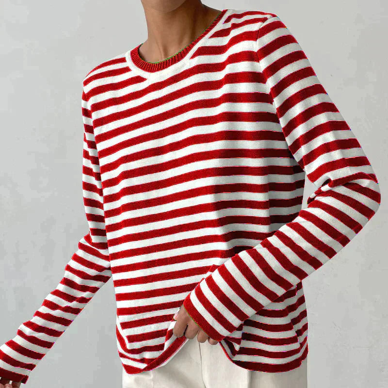 Nicole | Pull Rayé Chic