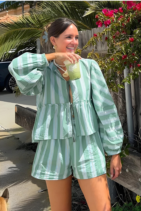 Arabella | Élégante chemise-set moderne