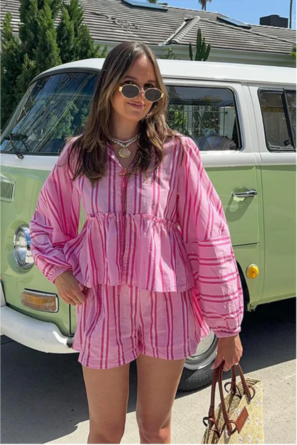 Arabella | Élégante chemise-set moderne