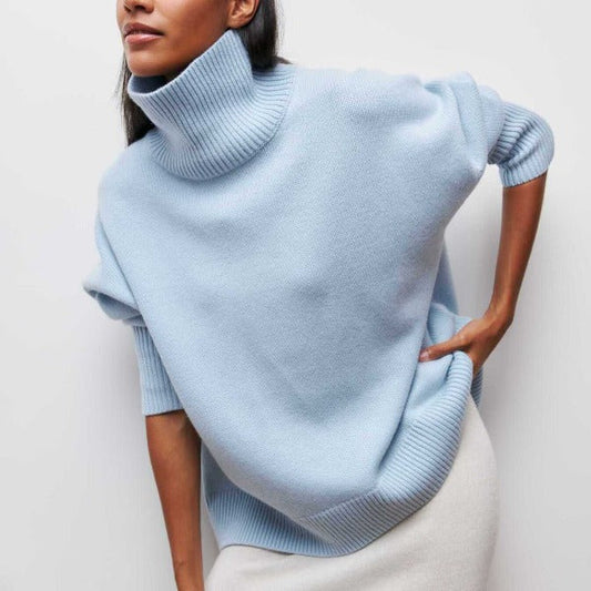 Agata | Pull à col roulé en tricot