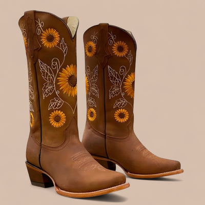 Ruth & Eleanor™ | Bottines élégantes de style western Nicola