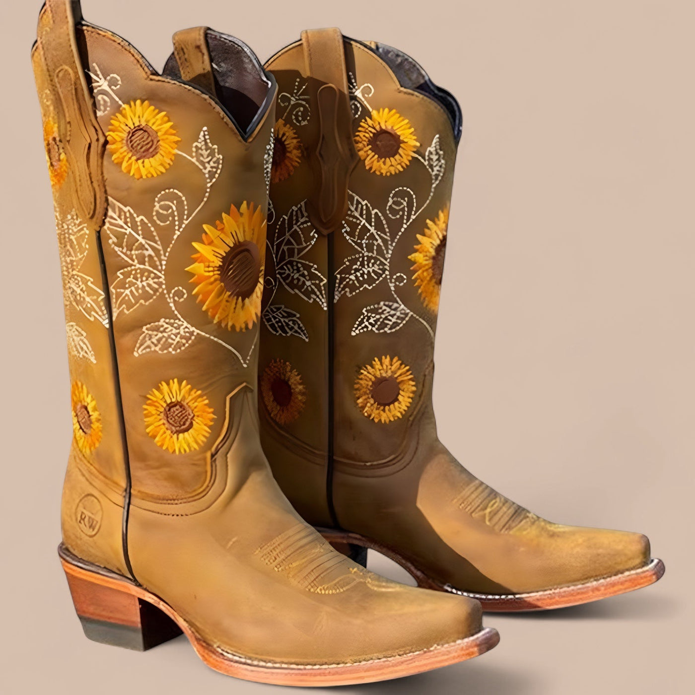 Ruth & Eleanor™ | Bottines élégantes de style western Nicola