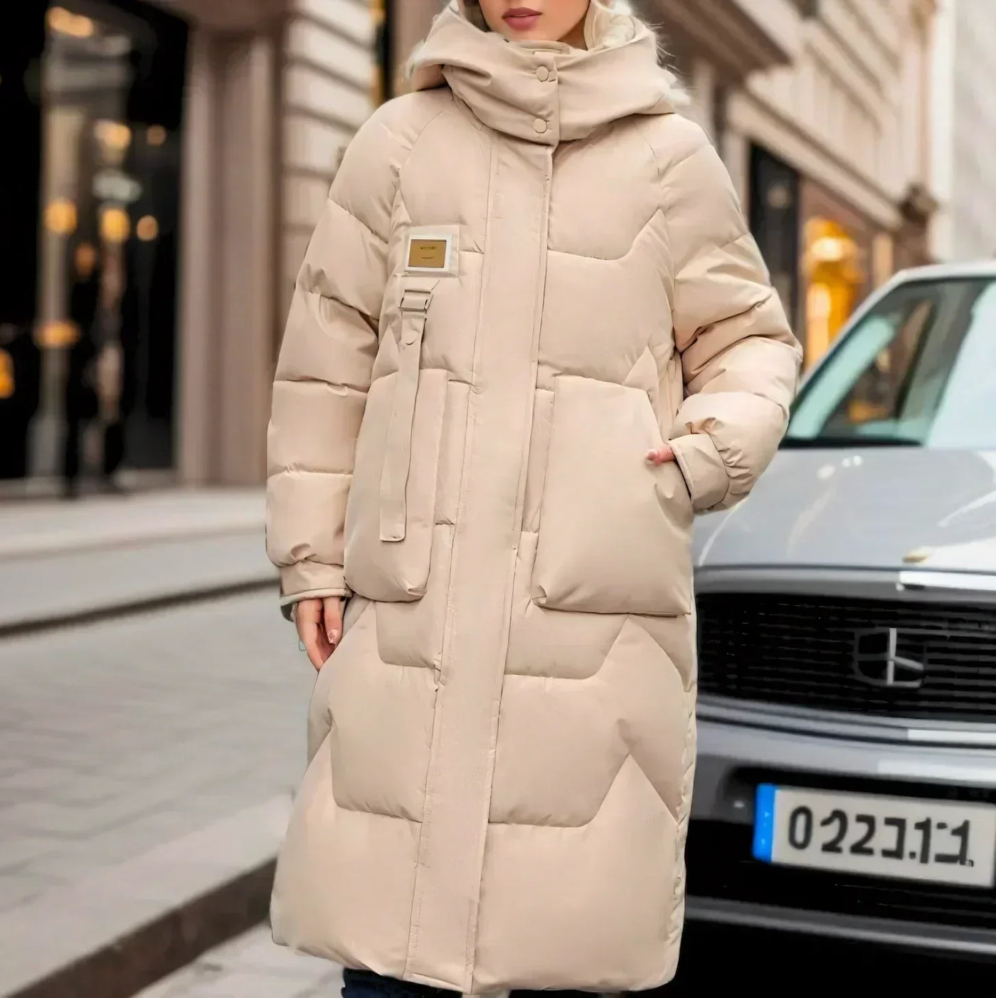 Wendy | Manteau Long Élégant Imperméable