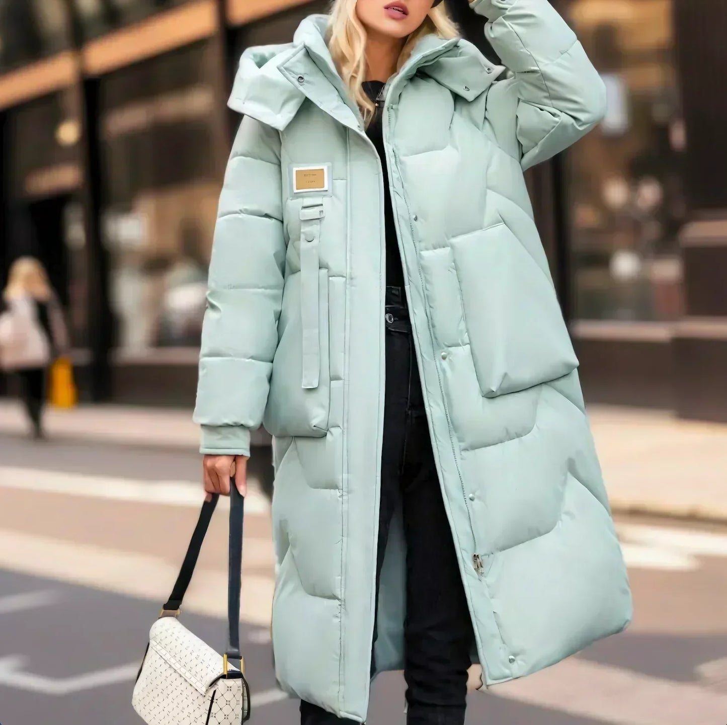 Wendy | Manteau Long Élégant Imperméable