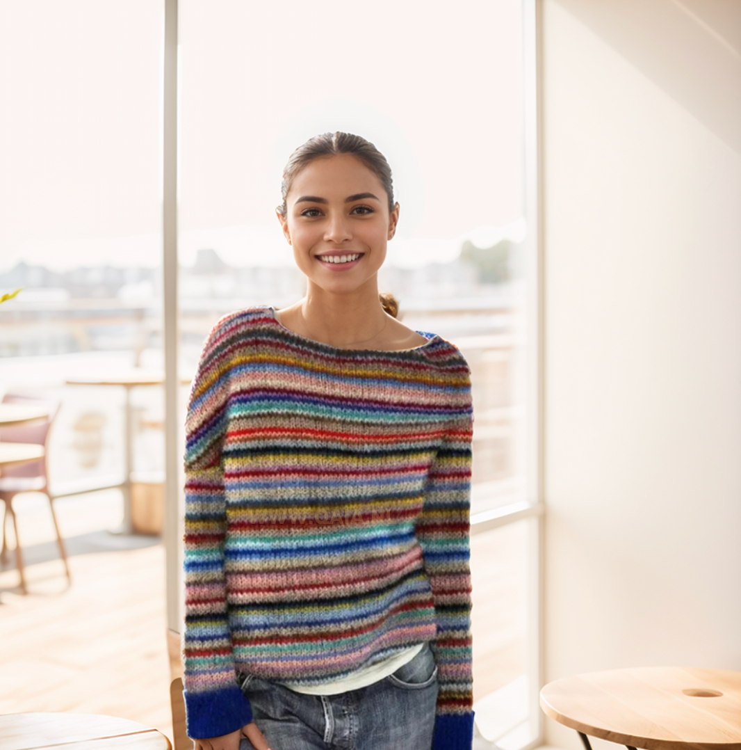Miriam | SWEATER ISLANDAIS RÉTRO