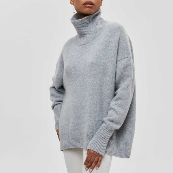 Agata | Pull à col roulé en tricot