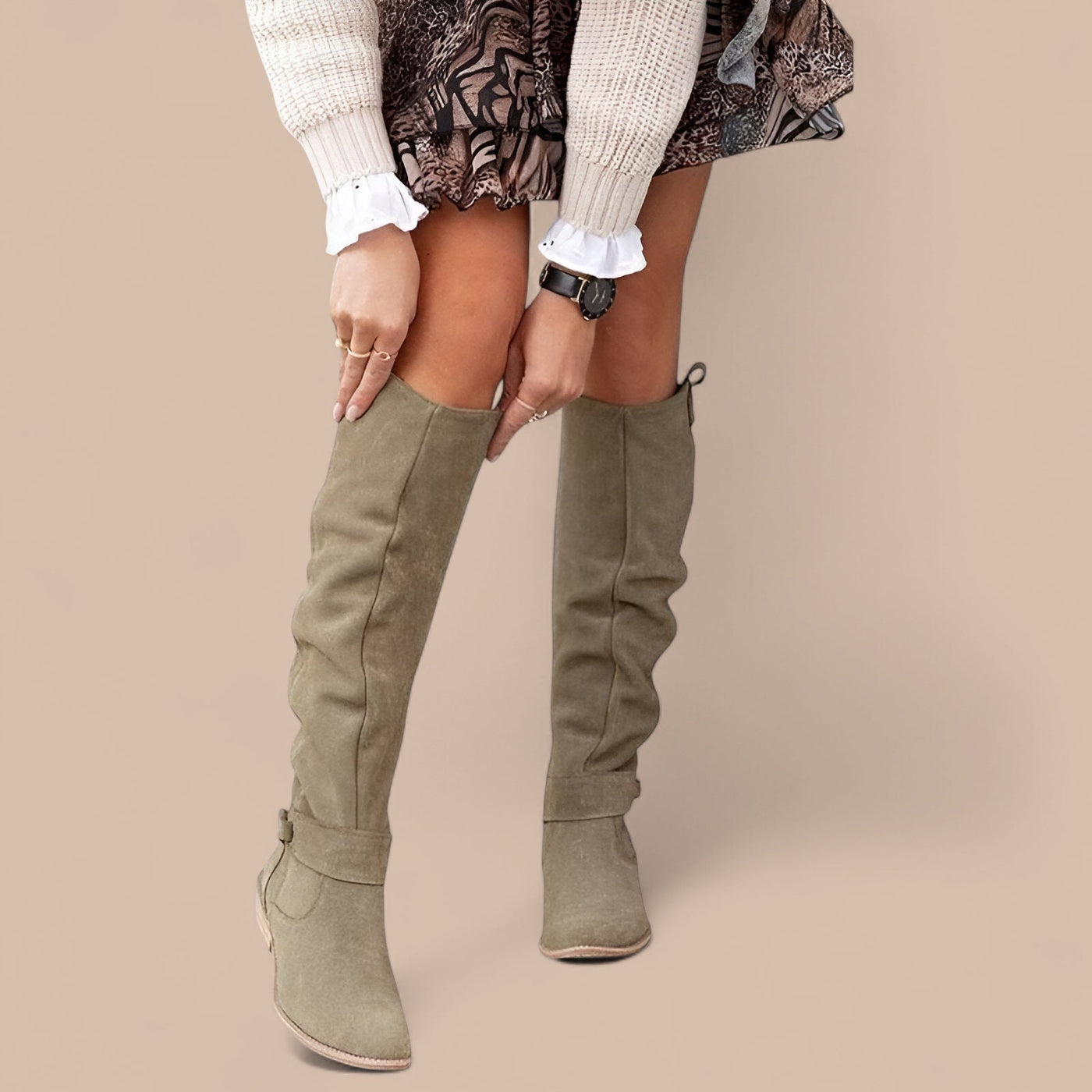 Bottes élégantes jusqu'au genou Valerie I Ward