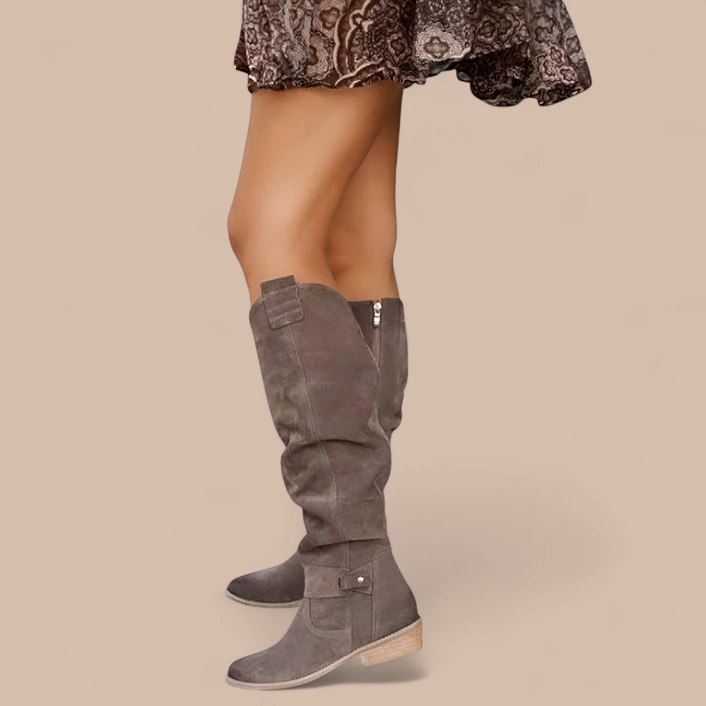 Ruth & Eleanor™ | Bottes élégantes jusqu'au genou Amanda