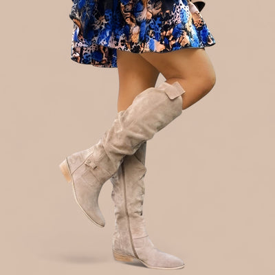 Ruth & Eleanor™ | Bottes élégantes jusqu'au genou Pamela