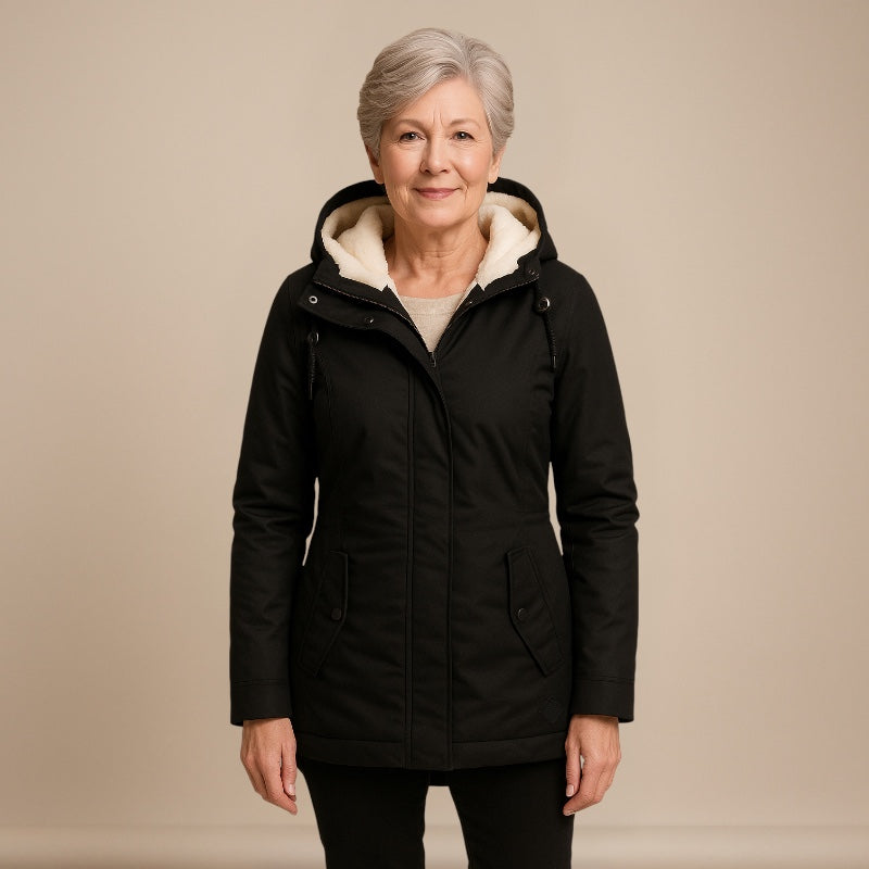 Ruth & Eleanor™ | Long manteau d'hiver imperméable