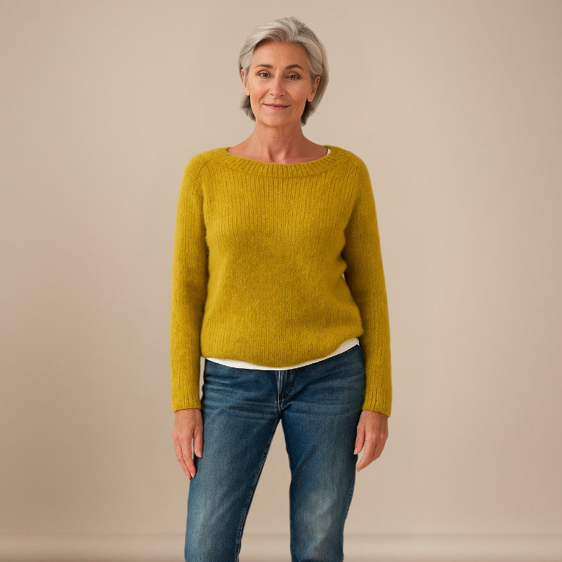 Ruth & Eleanor™ | Pull Tricot Couleur Unique