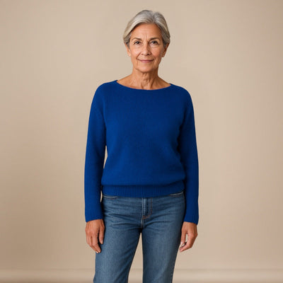 Ruth & Eleanor™ | Pull Tricot Couleur Unique