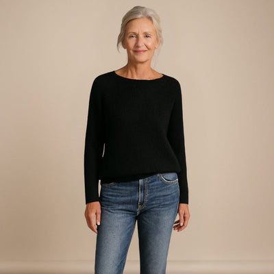 Ruth & Eleanor™ | Pull Tricot Couleur Unique