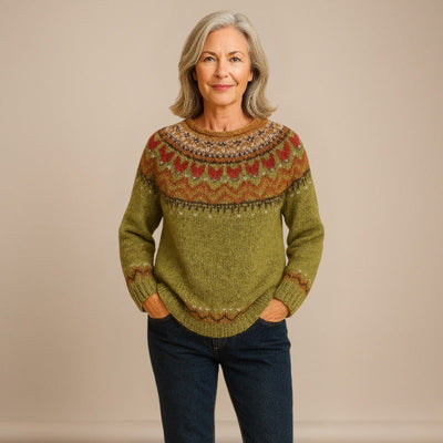 Ruth & Eleanor™ | Pull Tricoté Vintage