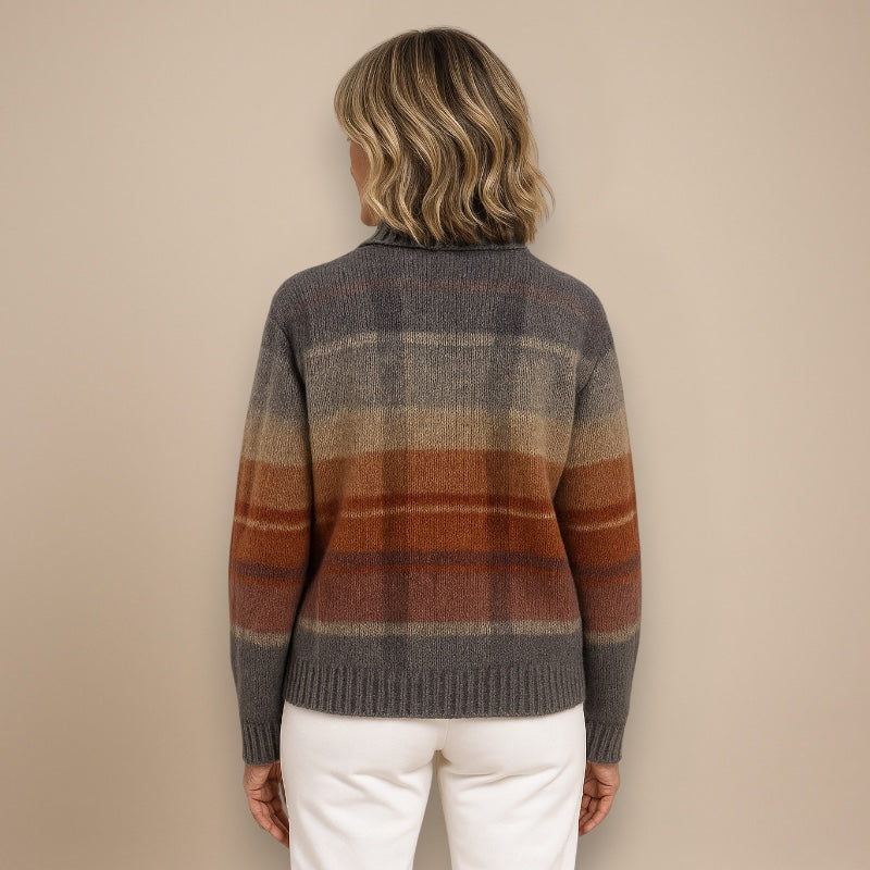 Fleur | Blouse à carreaux