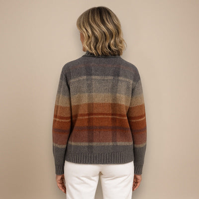 Fleur | Blouse à carreaux