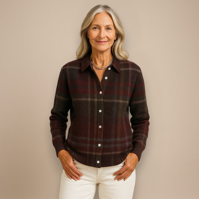 Emily | Blouse à carreaux