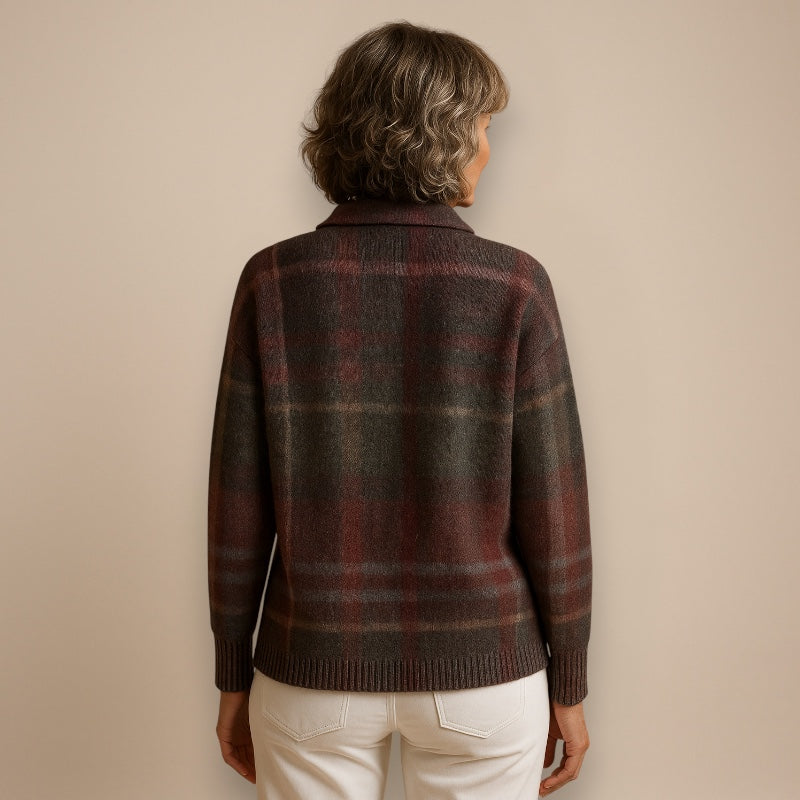 Emily | Blouse à carreaux