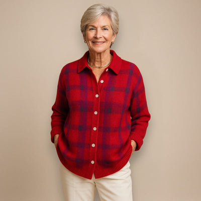 Leandra | Chemise Overshirt à Carreaux Confortable