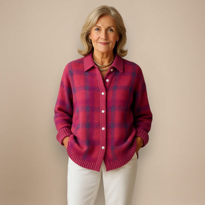 Leandra | Chemise Overshirt à Carreaux Confortable